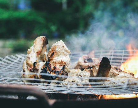 how to keep chicken from sticking to grill