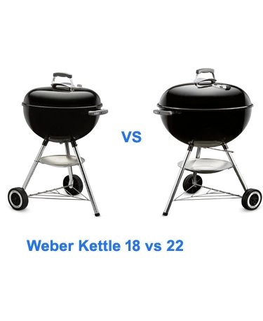 Weber Kettle 18 vs 22