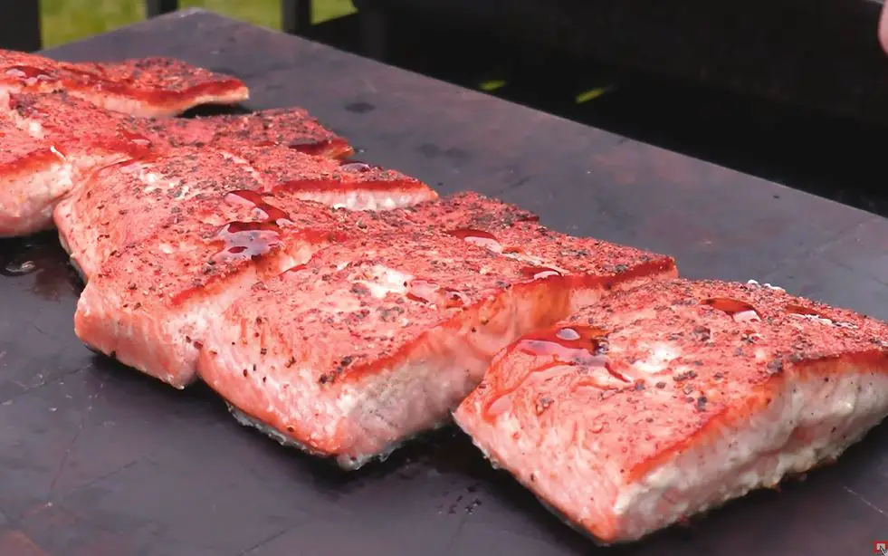 how to cook salmon on a Blackstone grill