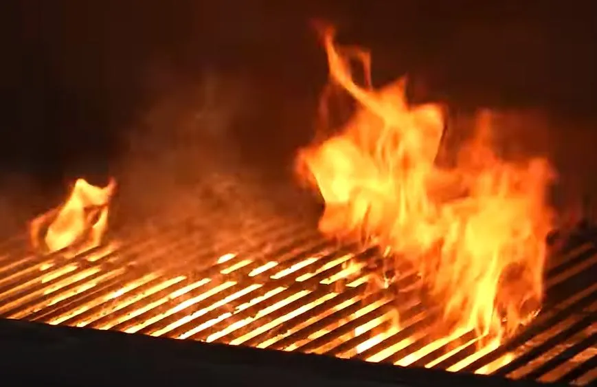 How to Put Out a Grease Fire on a Grill