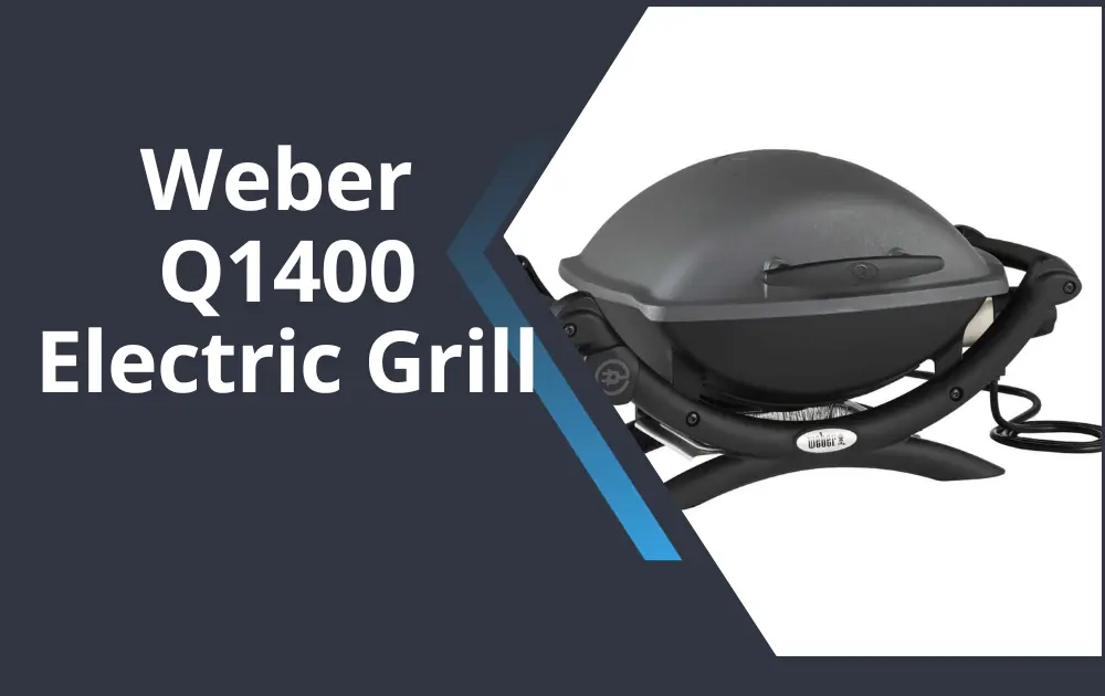 Weber Q1400 Electric Grill, Gray
