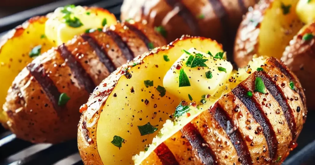 How to Bake Potatoes on the Grill