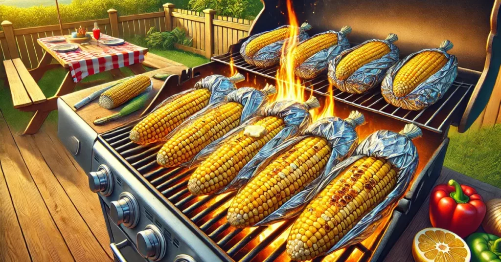 How to Grill Corn on the Cob in Foil