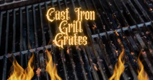 how to clean cast iron grill grates