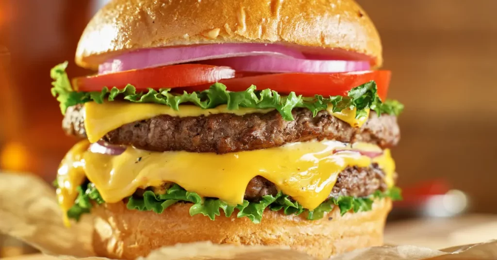 Ice Cube on a Burger When Grilling