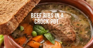 how to cook beef ribs in a crock pot