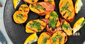 How to Grill Sweet Potatoes Whole