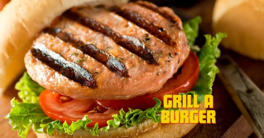 How to Grill a Burger on a Charcoal Grill
