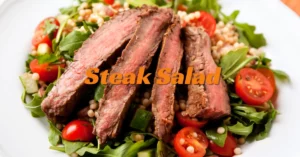 How to Make a Steak Salad