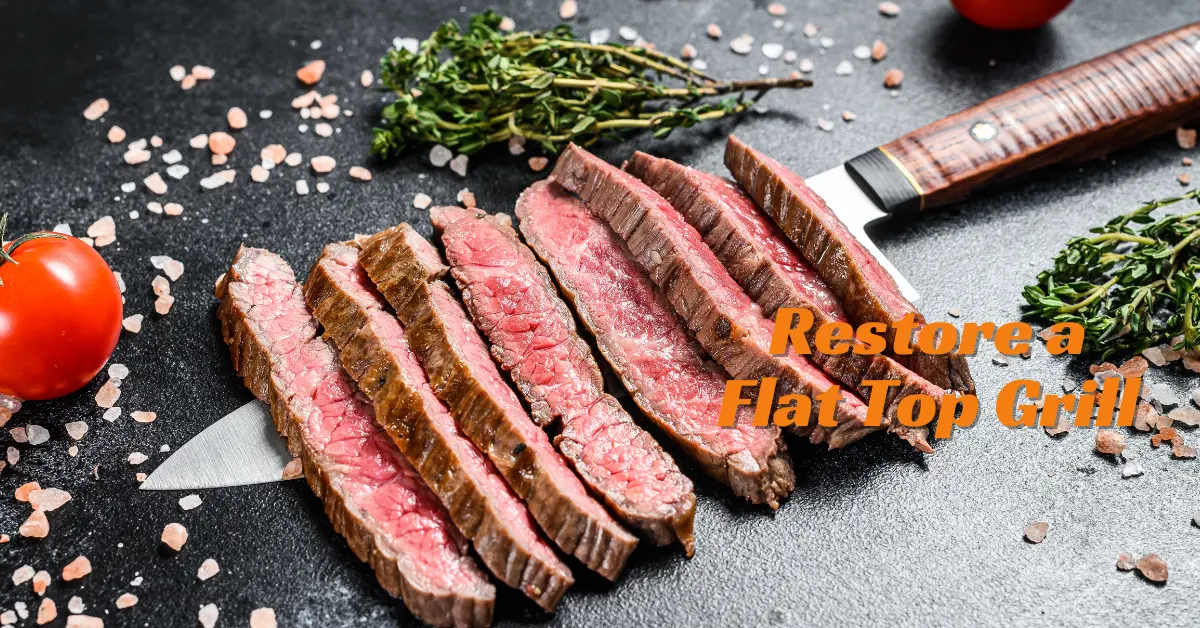 How to Restore a Flat Top Grill