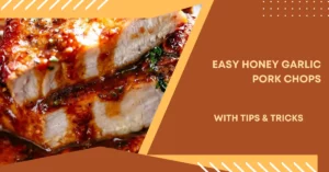 easy honey garlic pork chops