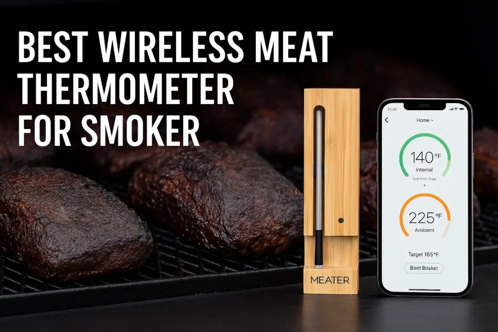 Best Wireless Meat Thermometer for Smoker Best Wireless Meat Thermometer for Smoker
