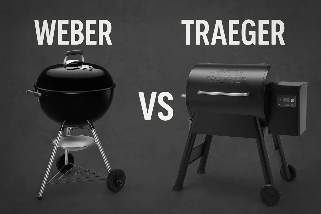 Weber vs Traeger Weber vs Traeger