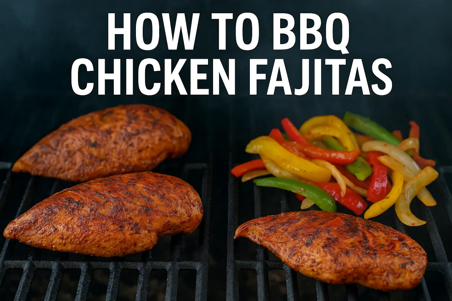 How to BBQ Chicken Fajitas