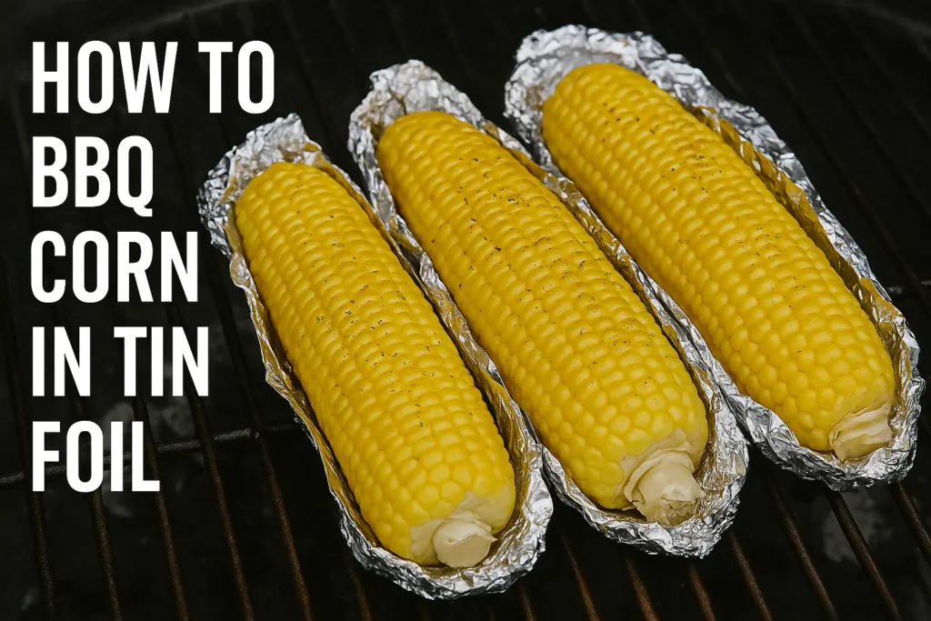 How to BBQ Corn in Tin Foil How to BBQ Corn in Tin Foil