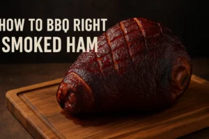 How to BBQ Right Smoked Ham