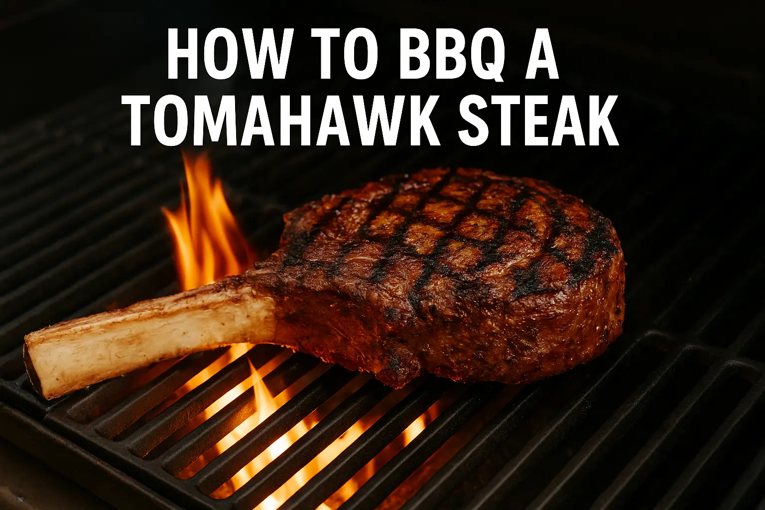 How to BBQ a Tomahawk Steak