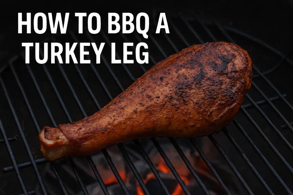 How to BBQ a Turkey Leg How to BBQ a Turkey Leg