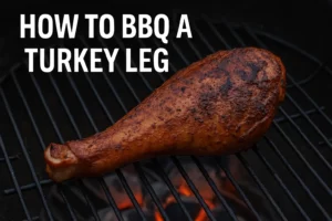 How to BBQ a Turkey Leg