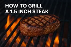 How to Grill a 1.5 Inch Steak