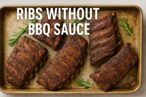 how to cook ribs without bbq sauce