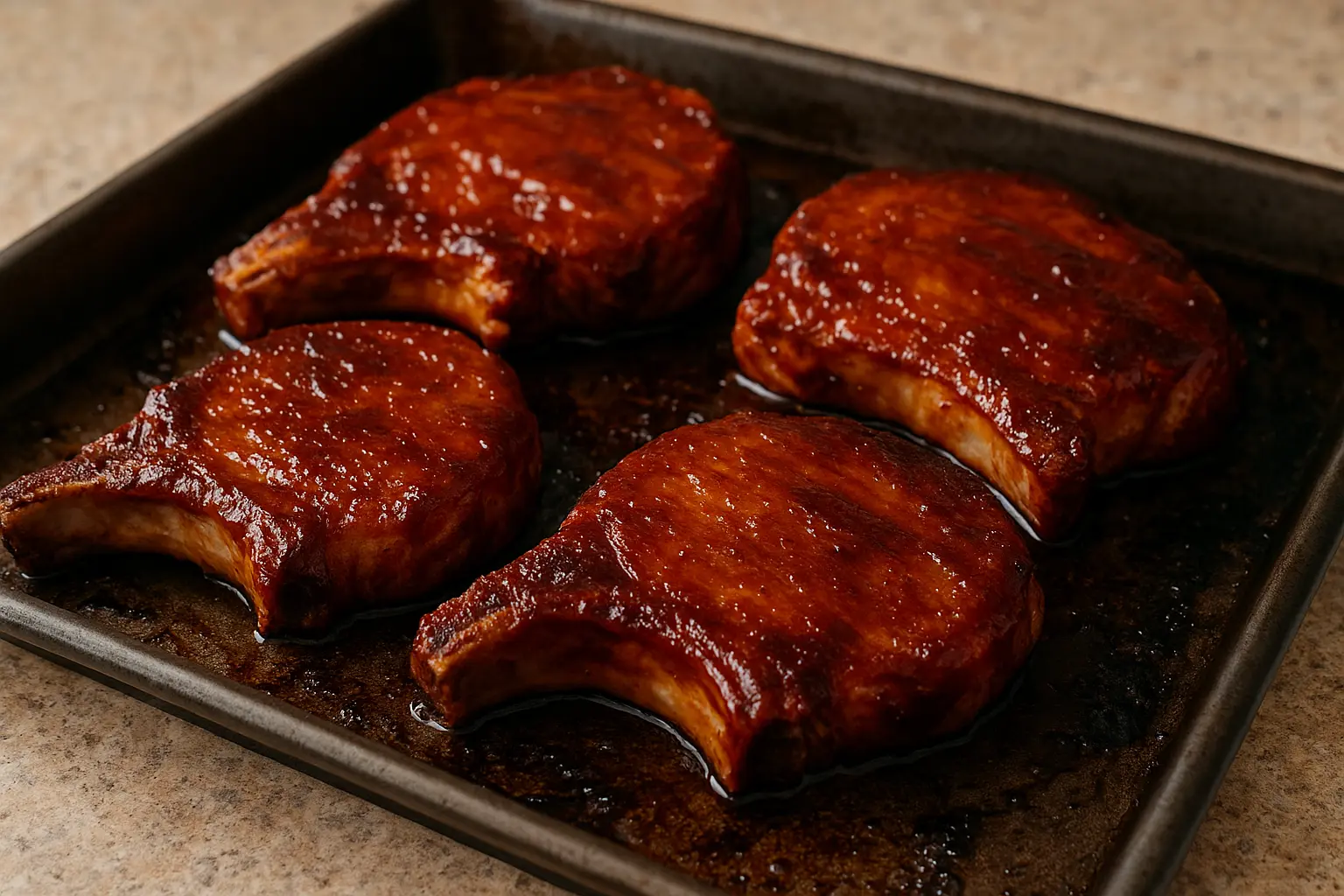 How Long to Bake BBQ Pork Chops