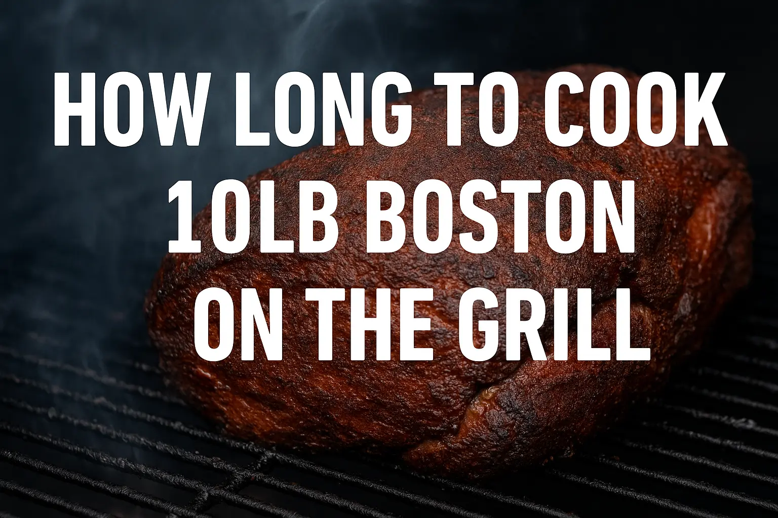 How Long to Cook a 10lb Boston Butt on the Grill