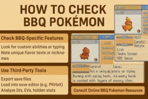 How to Check BBQ Pokémon