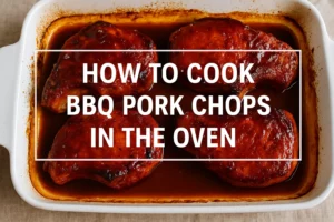 How to Cook BBQ Pork Chops in the Oven