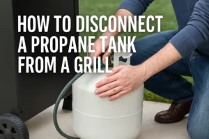 How to Disconnect a Propane Tank from a Grill