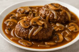 How to Make Salisbury Steak with Ground Beef