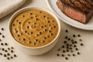 How to Make Peppercorn Sauce for Steak
