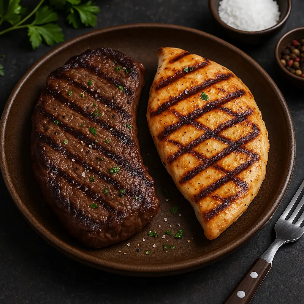 How to Make Steak Chicken