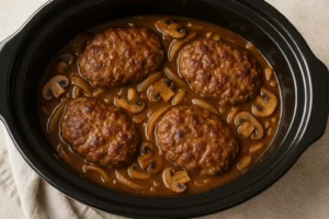 How to Make Salisbury Steak in a Crock Pot