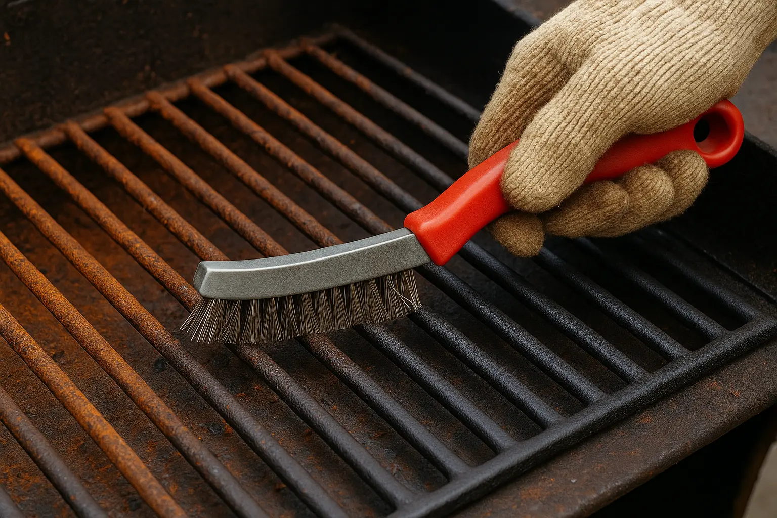 How to Clean a Rusty BBQ Grill