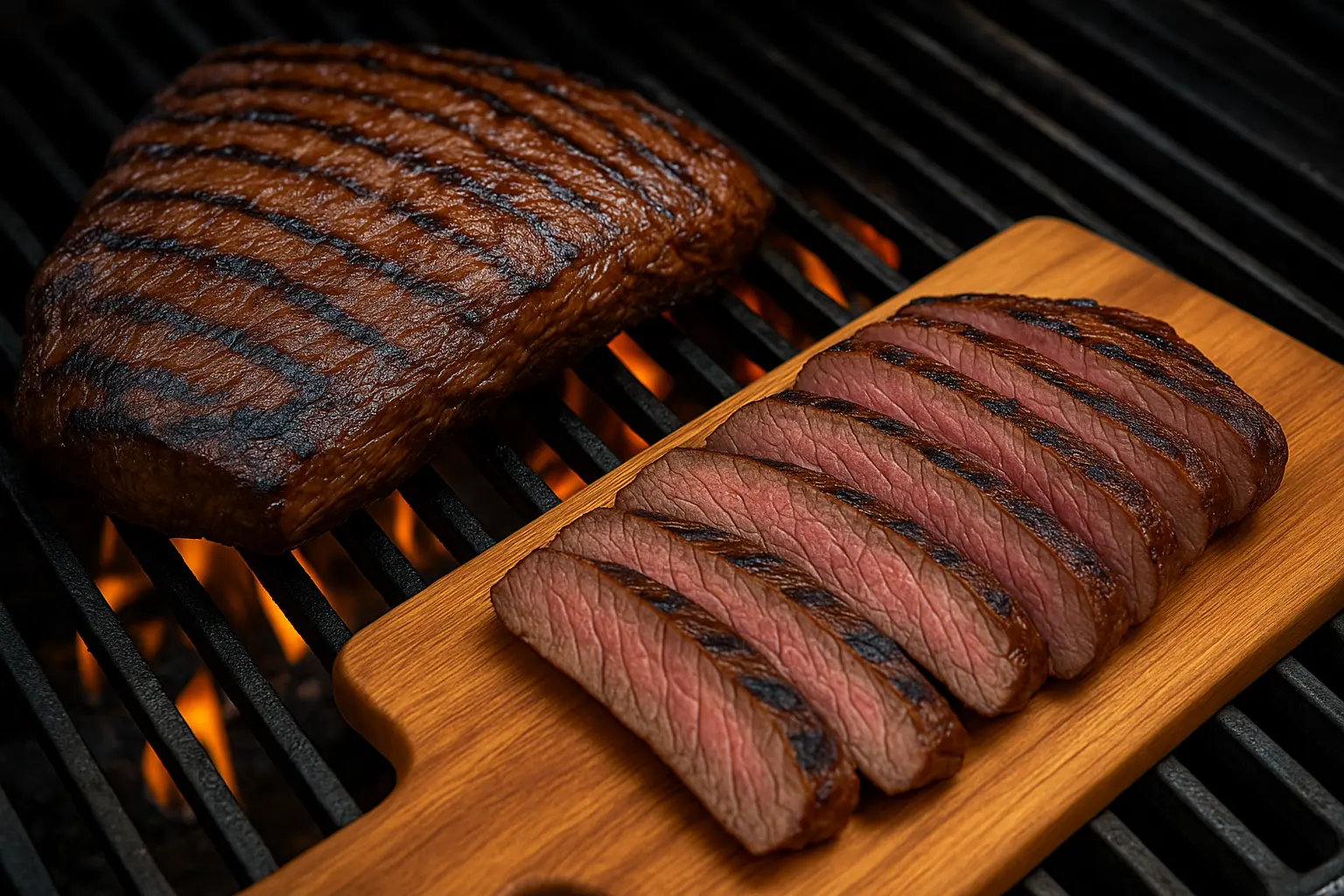 How to Cook a Flank Steak on a Gas Grill