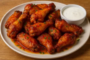 Hot Honey Chicken Wings