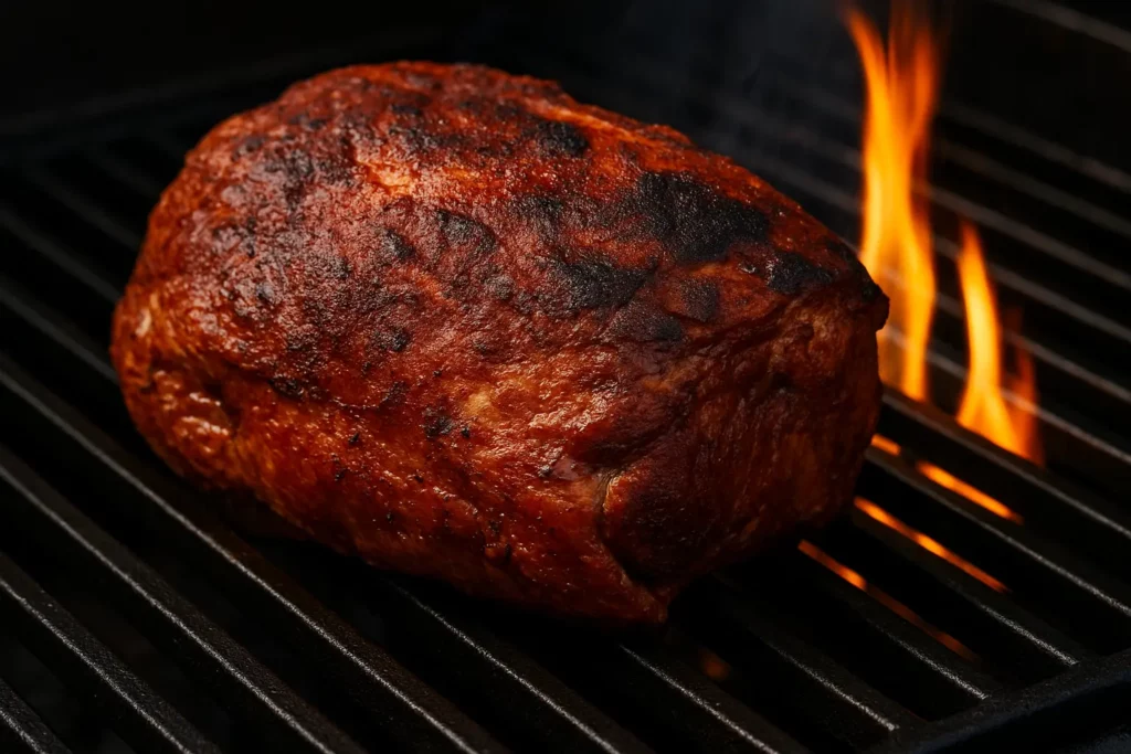 How to Cook a Pork Shoulder on a Gas Grill