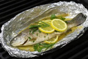 How to Grill Trout in Foil