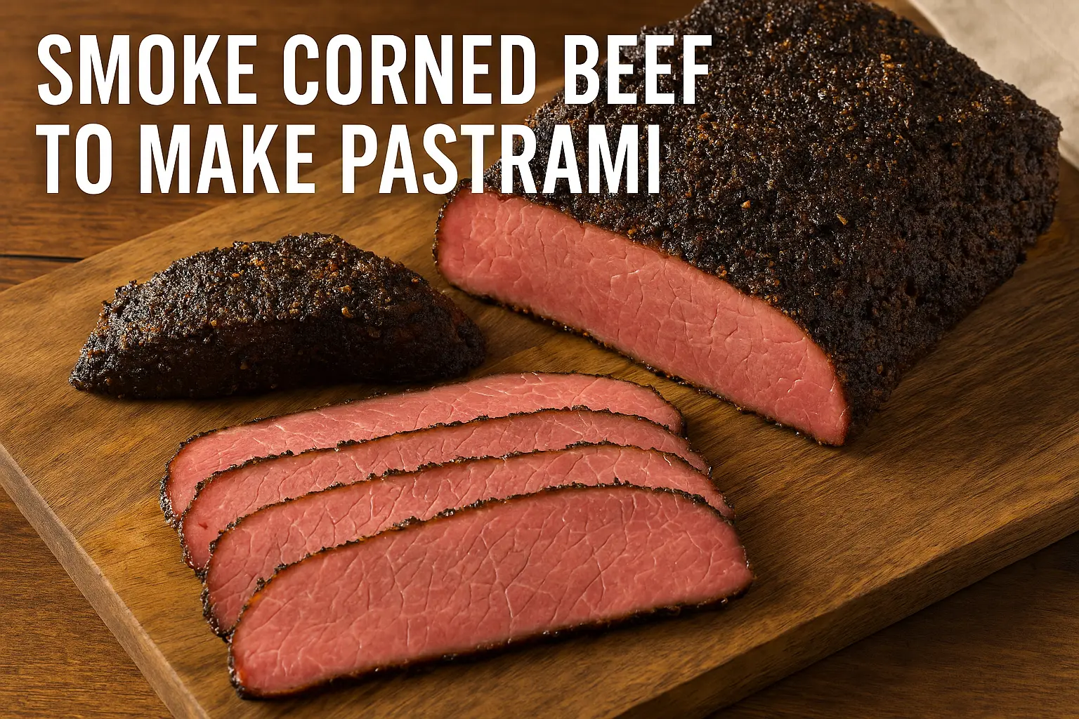 How to Smoke Corned Beef to Make Pastrami