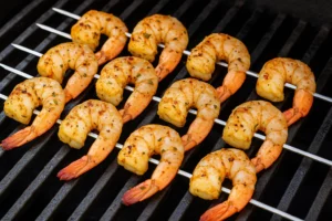 How to BBQ Raw Shrimp