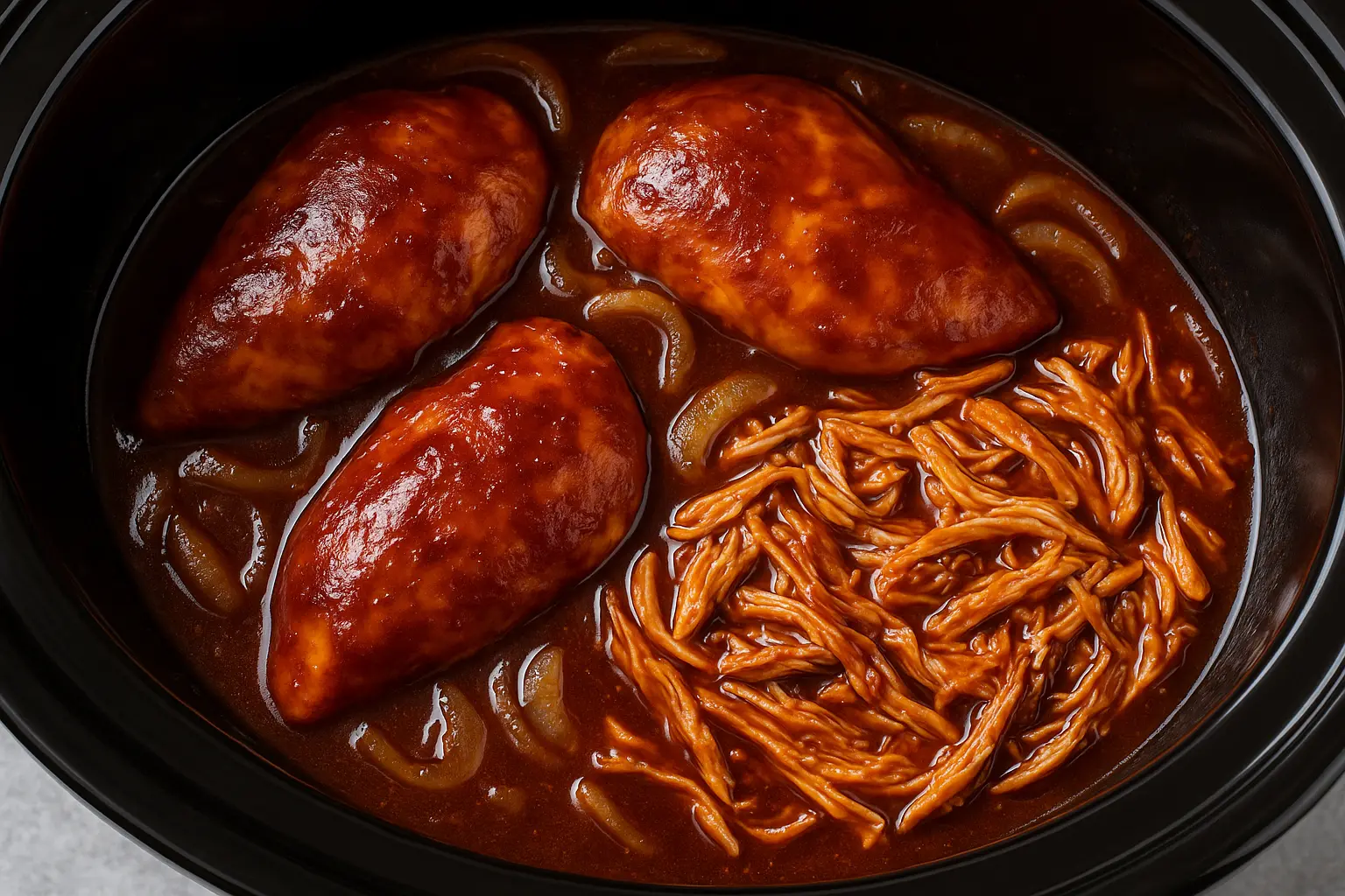 BBQ Chicken Crockpot