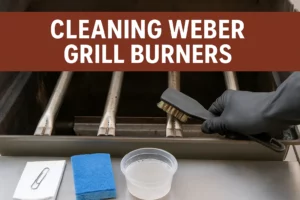 How to Clean Weber Grill Burners