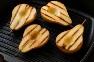 How to Grill Pears