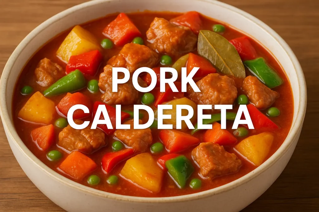 How to Make Pork Caldereta
