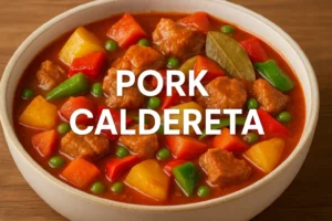How to Make Pork Caldereta