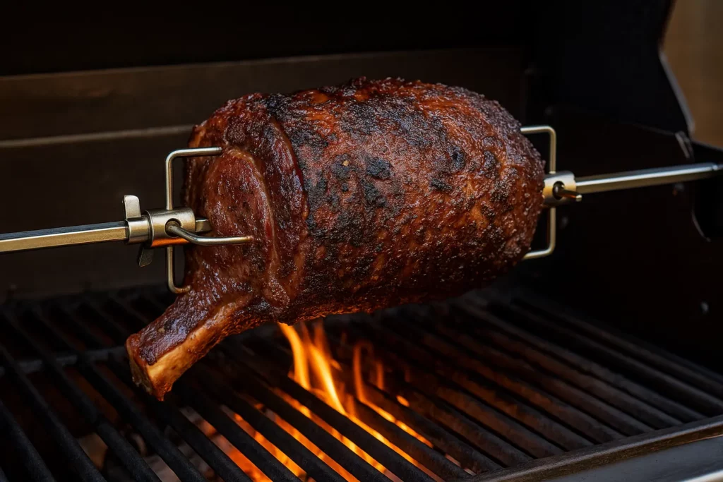 How Long to Cook Prime Rib on a Rotisserie