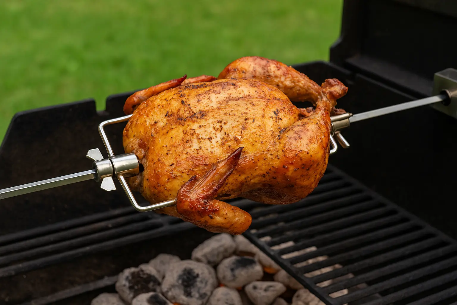 How Long to Rotisserie a Chicken